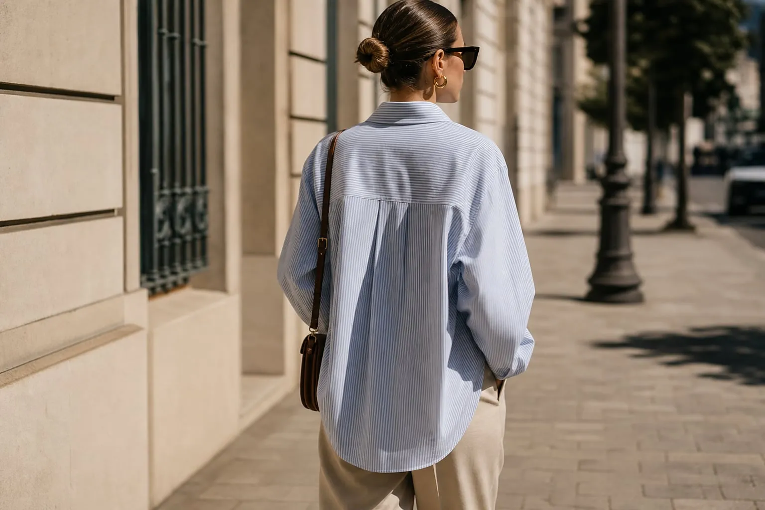 Como usar camisa oversized sem perder a proporção do look