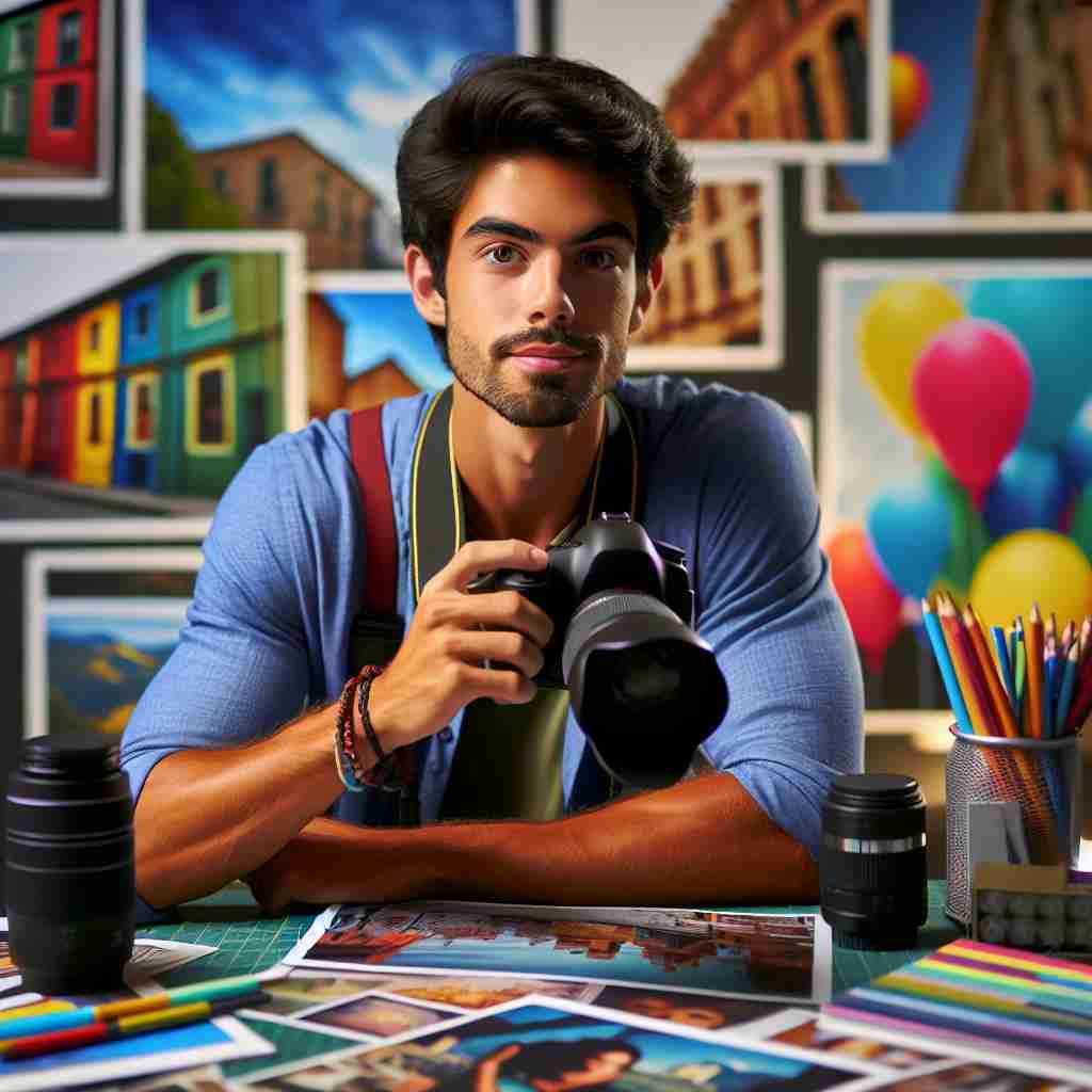 An image illustrating Como Criar um Portfólio Durante o Curso de Fotografia