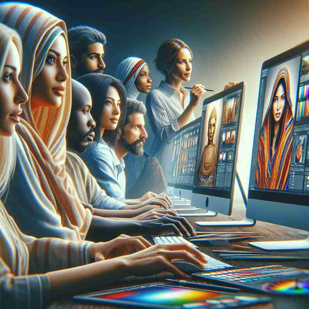 An image illustrating Ferramentas Online para Aprender Edição de Fotos