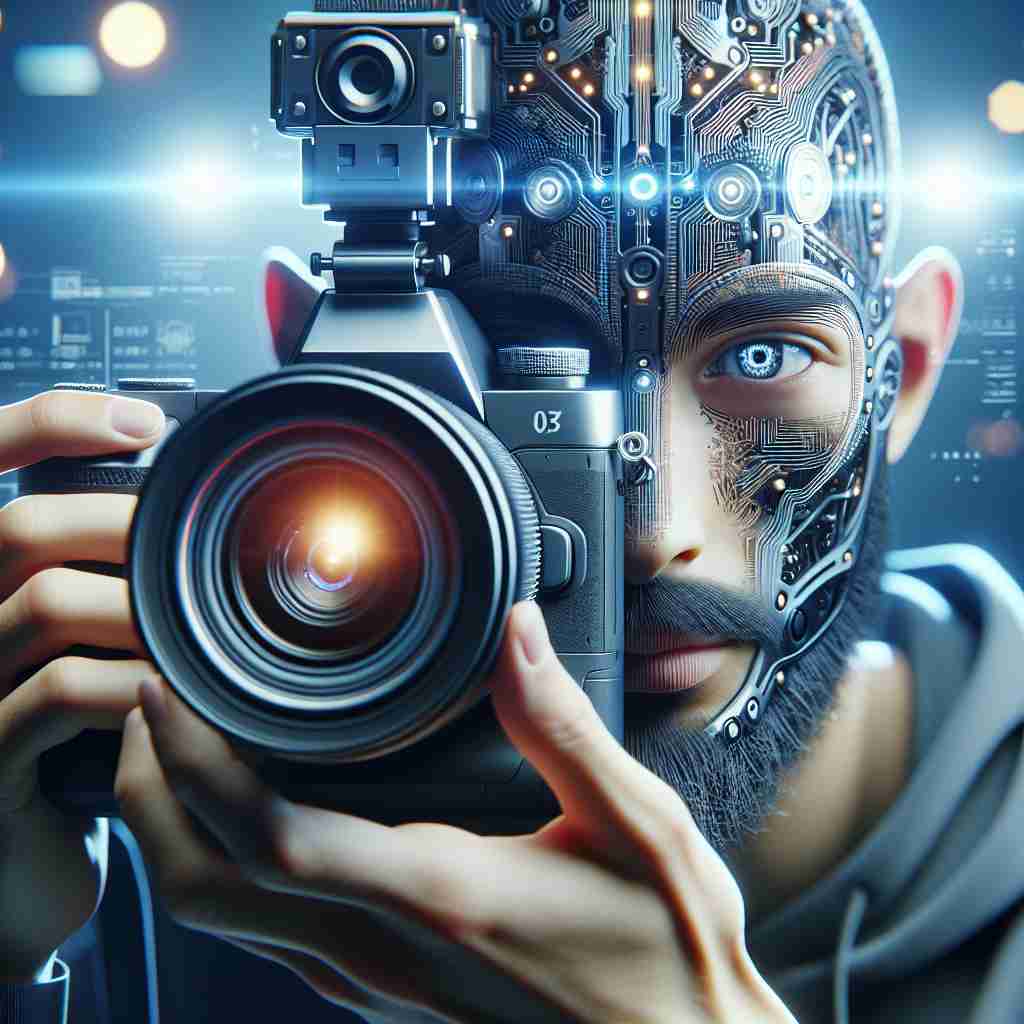 An image illustrating Como a inteligência artificial está impactando a fotografia