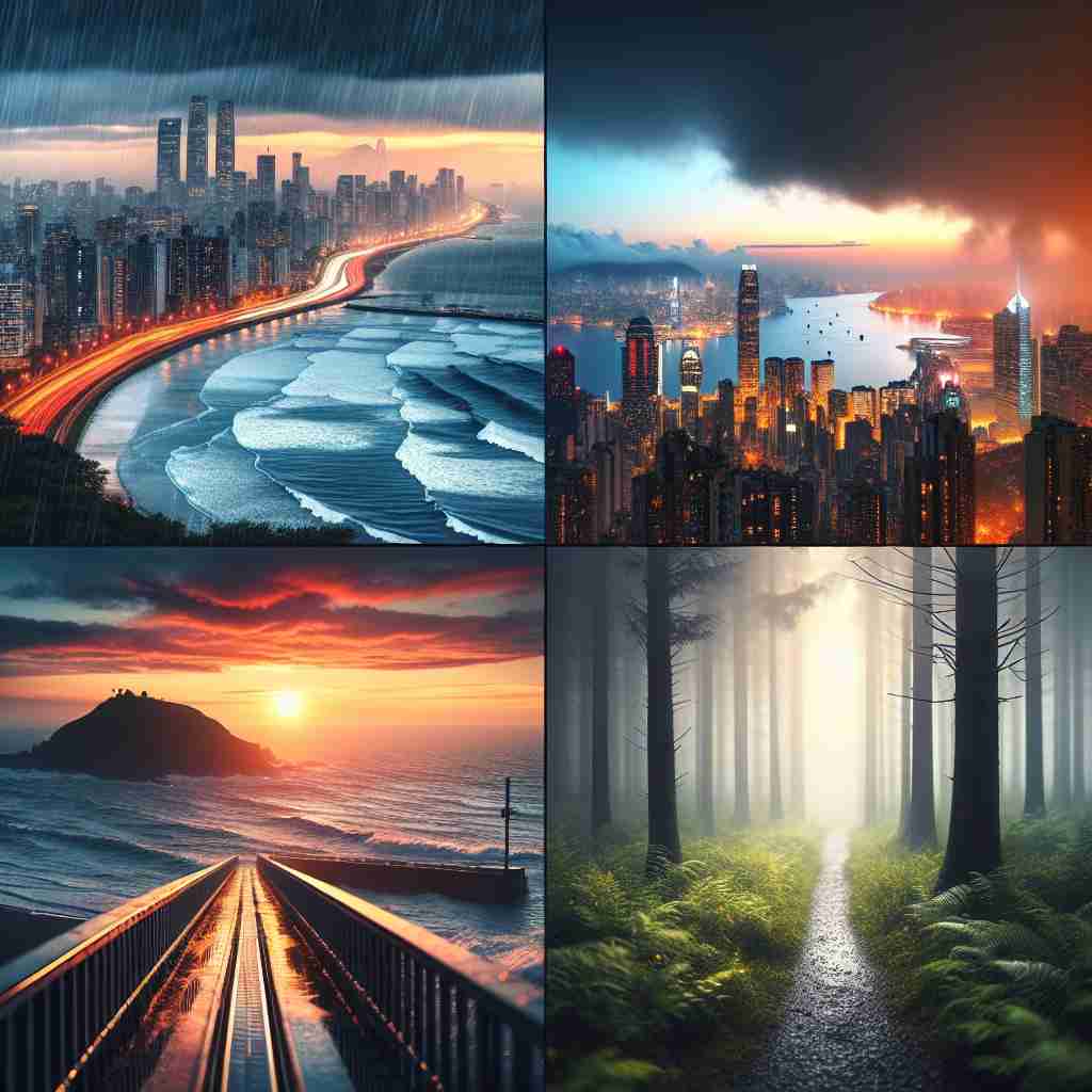 An image illustrating Como Lidar com Diferentes Condições Climáticas ao Fotografar