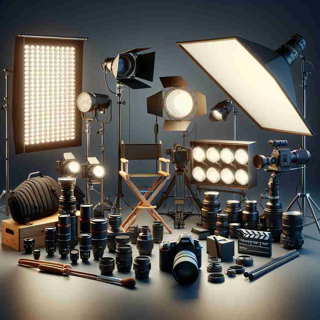 An image illustrating Como montar um kit básico de iluminação