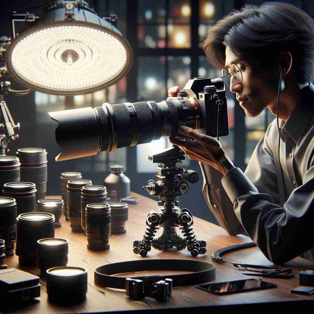 An image illustrating Acessórios Indispensáveis para Fotógrafos Iniciantes