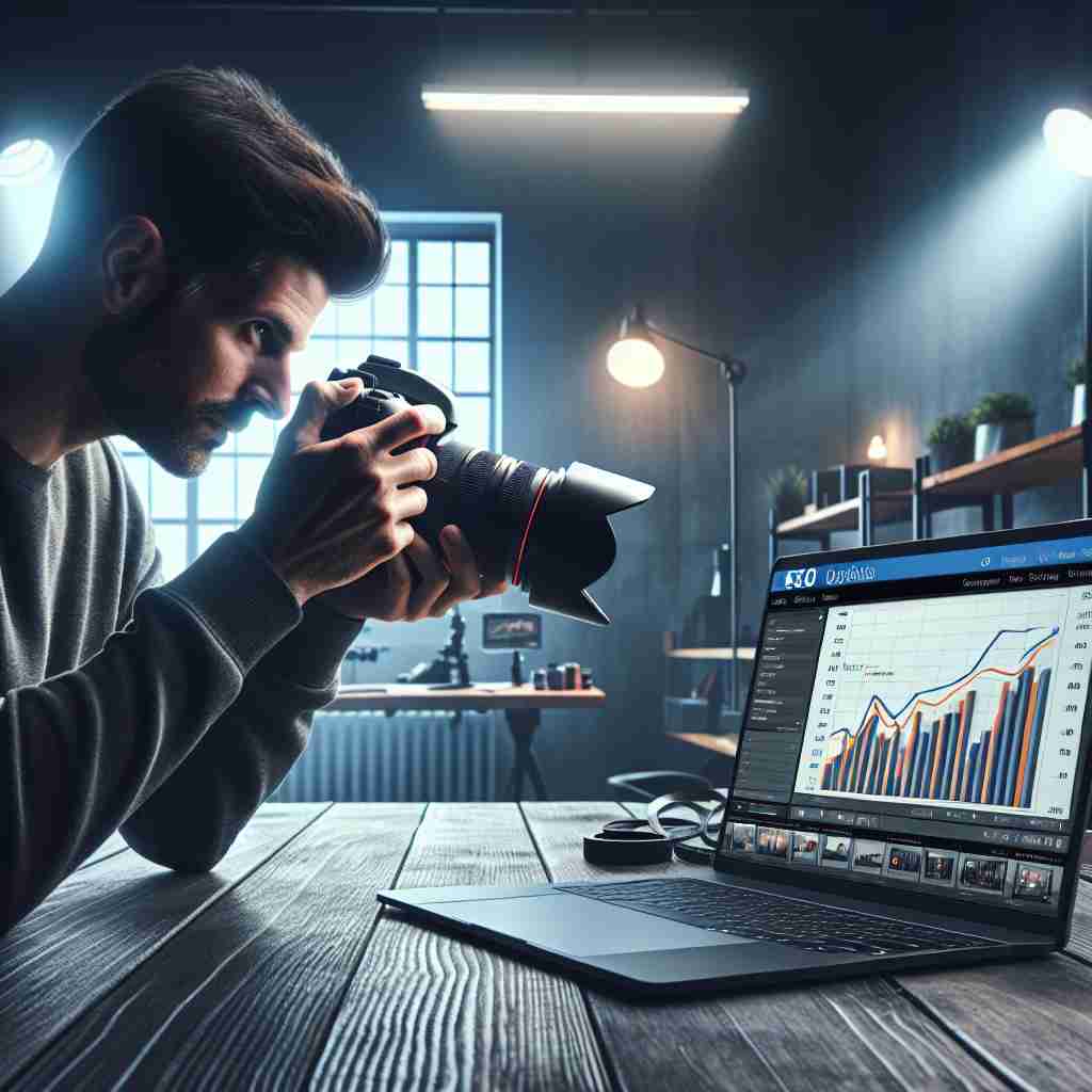 An image illustrating SEO para Fotógrafos Otimizando Seu Site